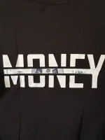 Back Print Round Neck Oversized T-shirt - Image 7