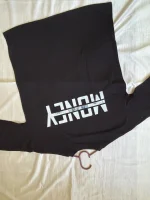 Back Print Round Neck Oversized T-shirt - Image 13