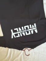 Back Print Round Neck Oversized T-shirt - Image 14