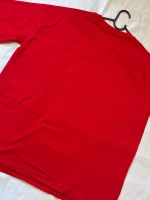 Front Side Print Round Neck Oversized T-shirt - Image 5